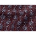 thumbnail image 4 of oneOone Viscose Jersey Fabric Leaves Block Print Fabric BTY 60 Inch Wide, 4 of 5