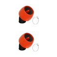 thumbnail image 2 of Youkk Intake Filter for Chopper Cruiser Bobber Orange 24-48mm 2Set, 2 of 6