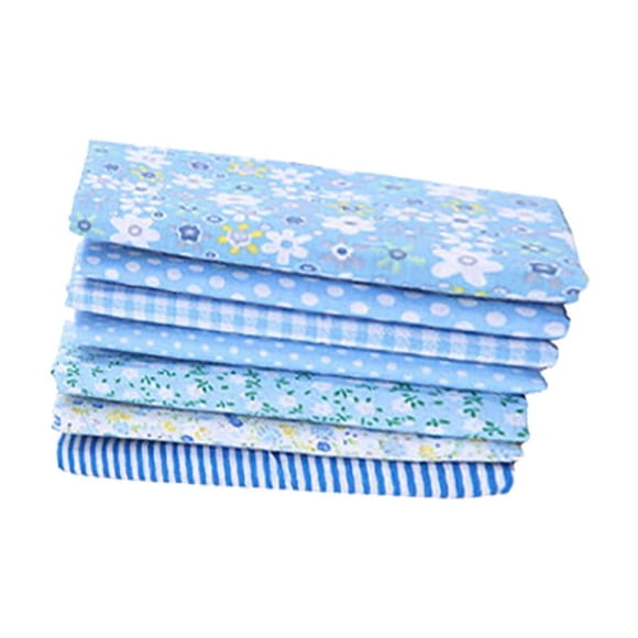 Liquidation Lot de Tissus en Coton Artisanat Carrés Patchwork Courtepointe Couture Patchwork Bricolage 19.68 Po*19.68 Po 7 Pcs Coton, Pur Coton, Petit Tissu floral 50 * 50cm Carrés de Tissu d'Automne Vente de Liquidation