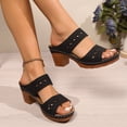 thumbnail image 2 of EYWGYA Chaussures d'Été pour Femmes, Sandales pour Femmes, Sandales Décontractées de Mode pour Femmes d'Été pour la Maison à Semelle Compensée Épaisse pour l'Extérieur, 2 of 5