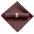thumbnail image 2 of Napkins Cloth Washable, Brown Cloth Napkins, 18.9x18.9Inch Soft Cotton Dinner Napkins Cloth, Rustic Table Napkins, 6Pcs Reusable Table Napkin with Hemmed Edges, 2 of 7