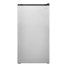 Vissani 3.2 cu. ft. Stainless Steel Compact Mini Refrigerator with 3 Shelves - ENERGY STARÂ®