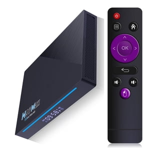 Android 11.0 TV boîte H96 RK3566 avec 8GB RAM 64GB ROM 8K Ultra HD H.265 Bande double WiFi BT 5.0 Boîte à médias 2.4/5Ghz 1000M LAN