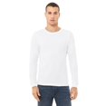thumbnail image 1 of Bella Canvas T-Shirt Unisexe à Manches Longues Blanc m, 1 of 3
