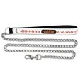 thumbnail image 1 of MLB San Francisco Giants Baseball Leather Chain Leash 2.5 mm, 1 of 1