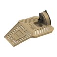 thumbnail image 1 of Milaget Turtle Basking Platform Detachable for Frog Water Turtle Tank Bearded Dragon Khaki S, 1 of 9