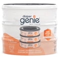 thumbnail image 2 of Diaper Genie Round Odour Lock Diaper Pail Refills, Clean Laundry Scent, 3 Pack, 2 of 10