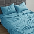 thumbnail image 2 of Nestl Full XL Sheet Set, 1800 Series Microfiber Deep Pocket 4 Piece Bed Sheet Set, 2 of 8