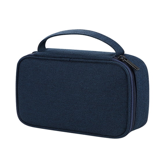Sac Organisateur de Câbles, Pochette Organisatrice de Cordons de Voyage Sac d'Accessoires Électroniques Pochette de Rangement pour Cordons Techno