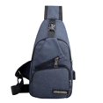 thumbnail image 2 of Fashion Mens Bag Pouch Backpack Dark Blue, 2 of 8