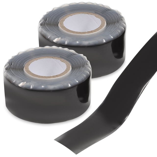 2 Pcs Ruban Auto-Fusible Ruban en Caoutchouc Ruban d'Étanchéité pour Tuyau d'Eau Ruban de Réparation de Fuite