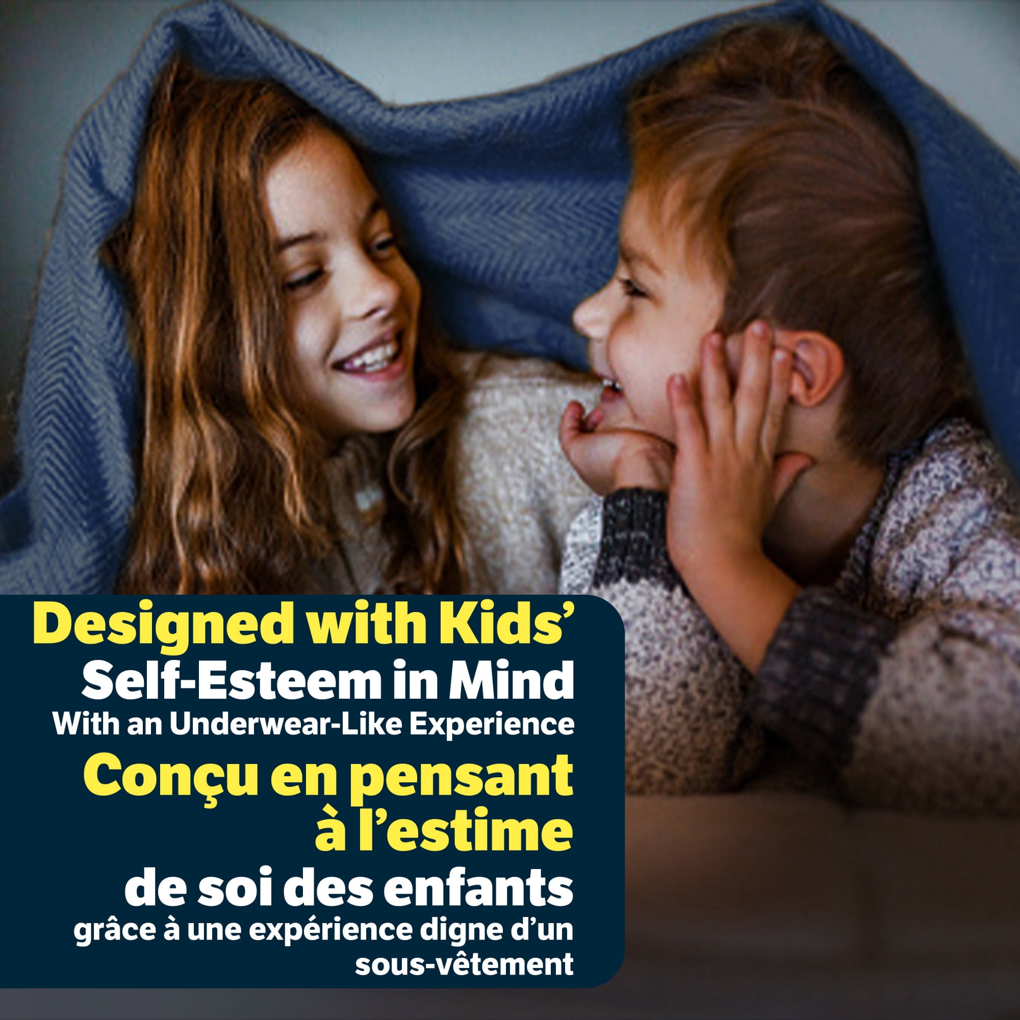 Sous-vêtements de nuit Goodnites pour garçons, taille P/M (31 à 43 kg [68 à 95 lb]), 34 sous-vêtements