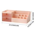 thumbnail image 2 of Tiroirs de Rangement en Plastique Table de Maquillage Type Tiroir Support de Rangement Table de Toilette Cosmétique Tri Boîte de Rangement en Plastique pour Maquillage de Bureau Boîte de Rangement en Plastique pour Rouge à Lèvres, 2 of 3