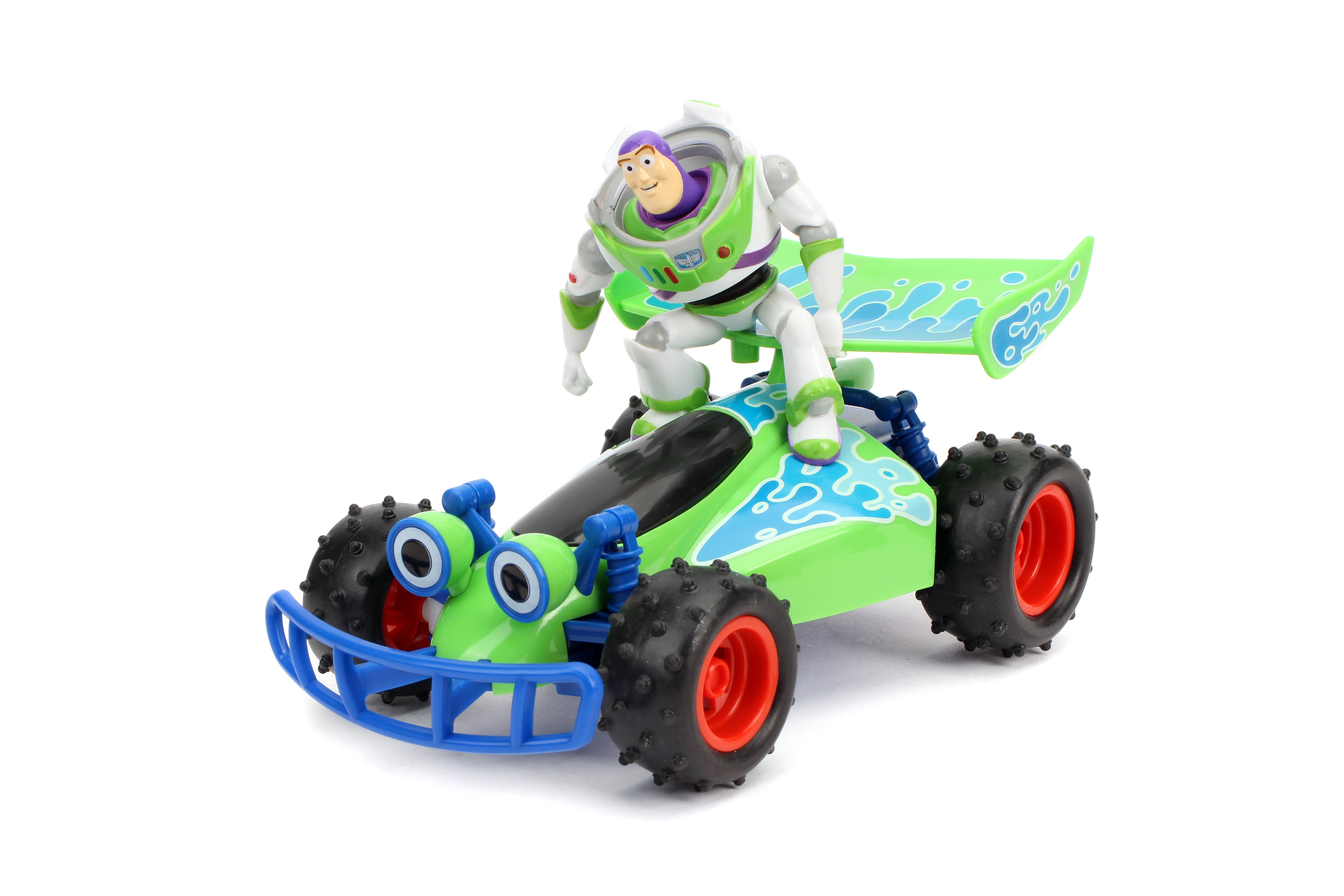 Toy Story Turbo Buggy RC Buzz Lightyear 1 24 Scale Remote Control Car with Turbo Boost 2.4GHz USB Rechargeable by Jada Toys