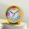 thumbnail image 2 of Children's Alarm Clock, Analogue Alarm Clock, No Ticking, Learning Alarm Clock, Children's Quartz Alarm Clock, 2 of 3