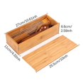 thumbnail image 4 of Household Chopsticks Box Smooth Chopsticks Cage Durable Chopsticks Spoon Tableware Storage Box with Separate Design for Home Restaurant Indoor, 4 of 9
