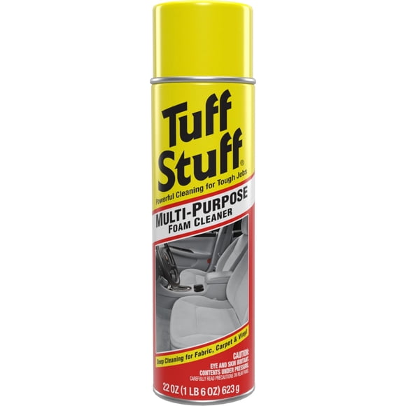 Tuff Stuff Nettoyant Moussant Polyvalent, à Utiliser sur l'Intérieur de la Voiture, les Meubles, les Tapis, 22 Oz Chacun