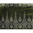 thumbnail image 5 of oneOone Georgette Viscose Dark Green Fabric Block Sewing Material Print Fabric By The Yard 42 Inch Wide, 5 of 5