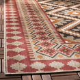 thumbnail image 3 of Safavieh Veranda Tapis Rouge Intérieur Extérieur - 5 Pieds3 Pouces x 7 Pieds7 Pouces, 3 of 4
