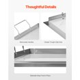 thumbnail image 3 of VEVOR 23x16 in Flat Top Griddle Stainless Steel Universal BBQ Grill Pan Cookware, 3 of 9