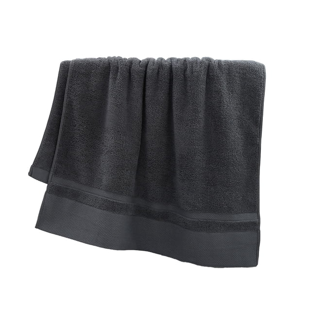 34 X 74cm Bath Towel Solid Color Enlarged And Thickened Adult Strapless Bath Towel Beach Towel