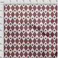 thumbnail image 4 of oneOone Velvet Brown Fabric Check Argyle Sewing Material Print Fabric By The Yard 58 Inch Wide, 4 of 4