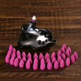 thumbnail image 3 of 45Pcs/Set Incense Cone Natural Back-flow Cone Shape Tiny Tower Incense for Spa, 3 of 8