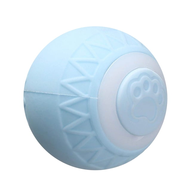 TIELUTT Rotating Toy Motion Interactive Cat Toy | Automatic Rolling Dog with Lights Interactive Dog for Aggressive Chewers Medium Breed Little Dog Medium Dog Rope Rubber Dog for Puppies Play Strong D