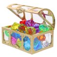 thumbnail image 4 of Miangastore 1 Set Colorful Plastic Diamonds Gems Fake Gem Jewels Acrylic Diamond Gems for Crafts with Box, 4 of 9