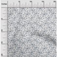 thumbnail image 2 of oneOone Rayon White Fabric Asian Block Print Sewing Material Print Fabric By The Yard 56 Inch Wide, 2 of 4