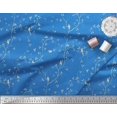 thumbnail image 3 of Soimoi Georgette Viscose Fabric Branches,Leaves & Bird Fabric Prints By Yard 42 Inch Wide, 3 of 3