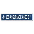 thumbnail image 1 of SignMission SSN-Assurance Agos Panneau de Rue 5 4 x 18 Po - USS Assurance Agos 5, 1 of 1