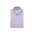 thumbnail image 2 of Van Heusen Men's Pinpoint Regular Fit Stripe Button Down Collar Dress Shirt, 2 of 4