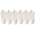 thumbnail image 2 of ylioge 6 Pack Mens Ankle Socks Lightweight Solid Breathable Multipack Non-Slip Low Cut Sock, 2 of 7