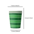 thumbnail image 2 of Event & Party Glimmering Football Themed Kids Birthday Party Tableware Set Featuring Plates Napkins Tablecloth For Cheerful Celebration 10PCS, 2 of 5