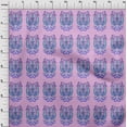 thumbnail image 3 of oneOone Cotton Flex Fabric Leaves & Floral Artistic Fabric Prints By Yard 40 Inch Wide, 3 of 4