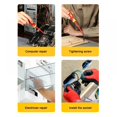 thumbnail image 4 of DELI Insulated Screwdriver Electrician‘s Insulated Magnetic Electrical Hand Screwdriver Tool Kit, 4 of 5