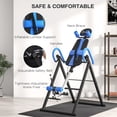thumbnail image 4 of Soozier Folding Inversion Table with Safety Belt, 20°/40°/60° Adjustable, 4 of 10