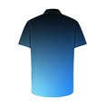 thumbnail image 4 of Plebaso Button down Shirts for Men Short Sleeve Summer Beach Shirts Fashion Gradient Color Mens Shirts, 4 of 5