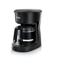 thumbnail image 1 of Cafetière programmable Mr. Coffee à 5 tasses, machine à café peu encombrante, noir, 1 of 9