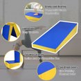 thumbnail image 3 of Costway Folding Incline Mat Slope Cheese Gym Exercise Aerobics Tumbling Wedge, 3 of 10