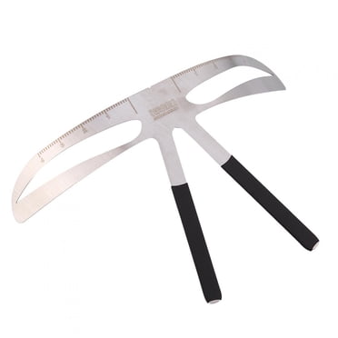 Peahefy Règle d'Extension de Sourcils, 4 Types de Règle Permanente pour Sourcils Mesure de l'Équilibre Règle d'Extension Pochoir de Forme de Sourcils