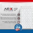 thumbnail image 3 of AIRX FILTERS WICKED CLEAN AIR 12x20x1 MERV 13 Electrostatic Pleated Air Conditioner Filter 6 Pack HVAC AC Furnace Filters, 3 of 4