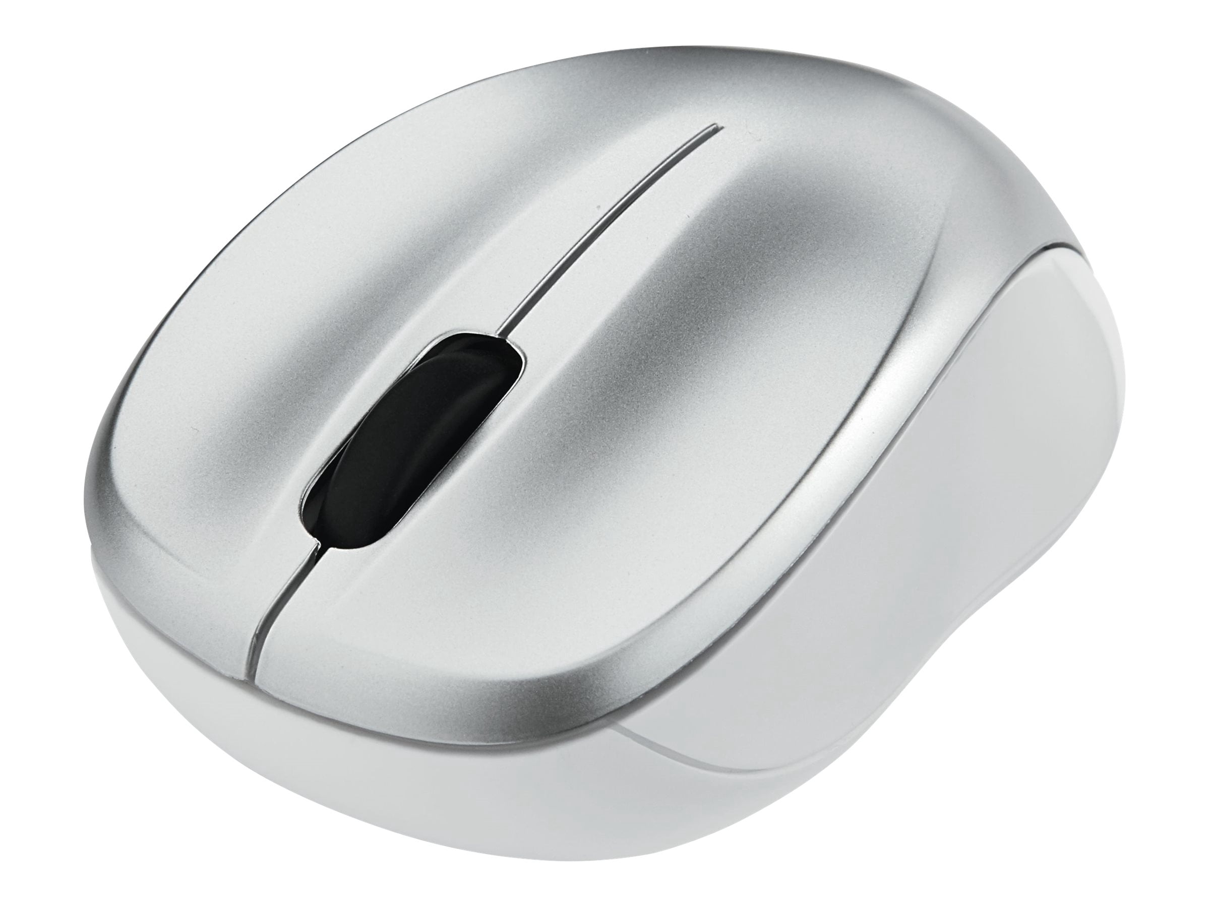 Verbatim Silent Wireless Blue LED Mouse - Silver