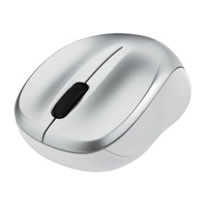 Verbatim Bleu sans fil silencieux LED souris - argent
