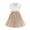 Kaki, variante sur JIRNDf Robes de Demoiselle d'Honneur pour Mariage Fête Princesse Robe de Bal Élégante Enfants Sans Manches Patchwork Couleur avec Ceinture Formelle Décontractée Robe d'Été pour Filles Kaki 9-10 Ans