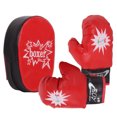thumbnail image 1 of Ensemble de Gants de Boxe pour Enfants Sac de Frappe Éducatif Sac de Sable de Décompression Ensemble de Jouets Suspendus, 1 of 6