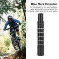 thumbnail image 3 of Support de Guidon Vélo, Rallonge de Tige de Fourche Vélo Alliage d'Aluminium Réglable Hauteur de Guidon de Vélo de Montagne Augmentation, 3 of 8