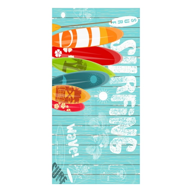 Microfiber Beach Towel - 30x60 Inch Sandproof & Lightweight, Compact Design for Travel, Swimming, and Outdoor Activities