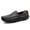 Black, variant on Big Size Men's Casual Loafers Slip On Leather Shoes Comfortable Lightweight Driving Shoes Male Moccasins Classic Penny Loafer Flats Boat Shoes Outdoor Walking Shoes